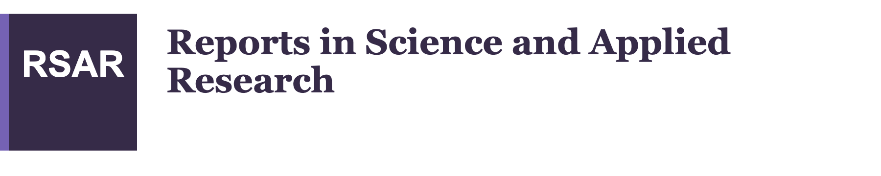 Reports in Science and Applied Research logo